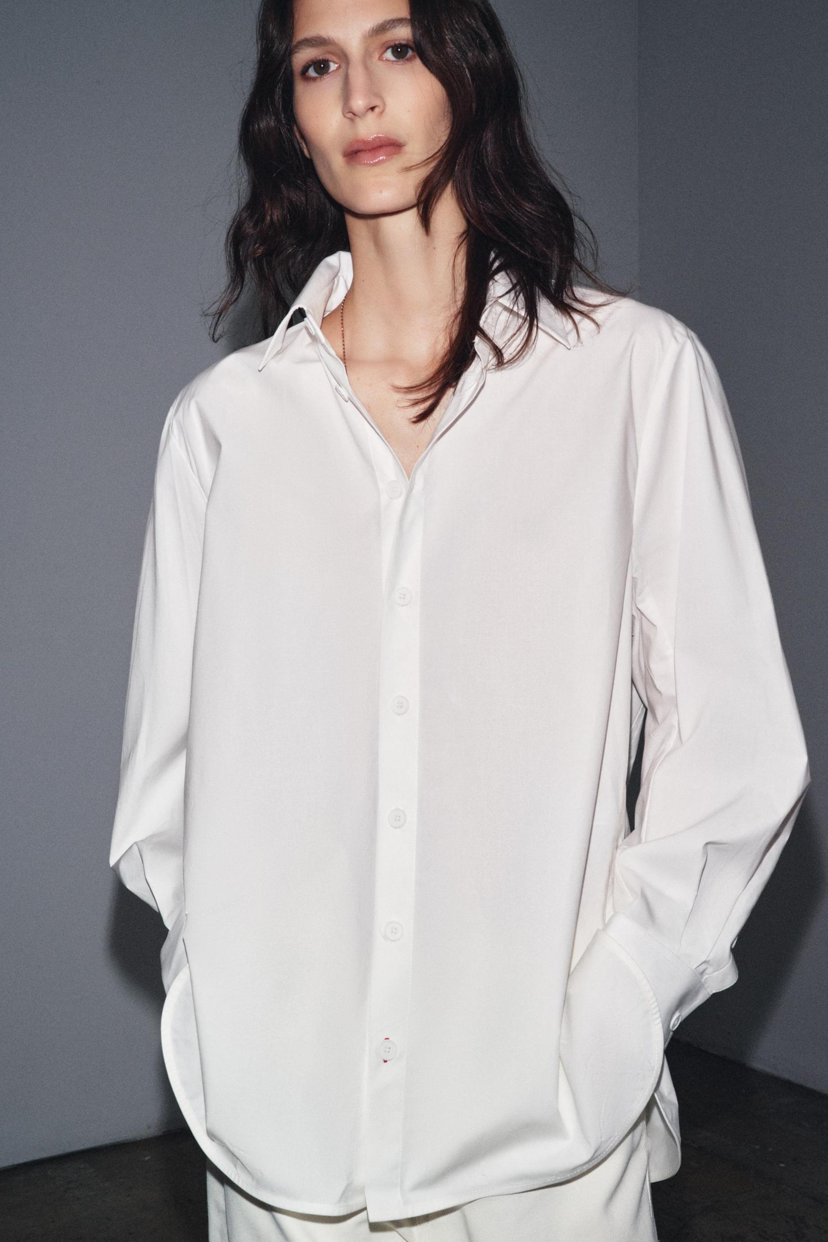 ZW COLLECTION POPLIN SHIRT Product Image