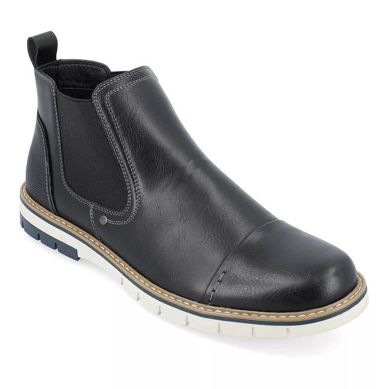 VANCE Waylon Men's Pull-On Chelsea Boots, Size: 8, Brown Product Image