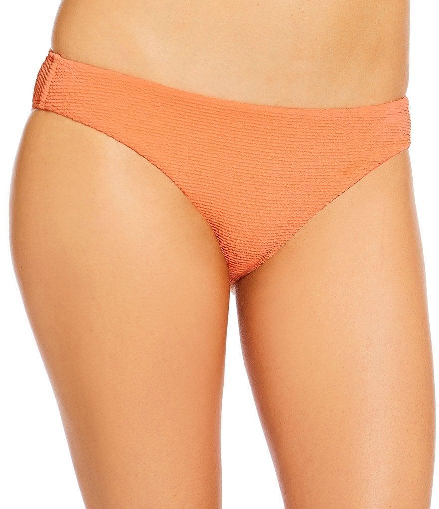 GB Scrunchie Textured Classic Hipster Swim Bottom Product Image