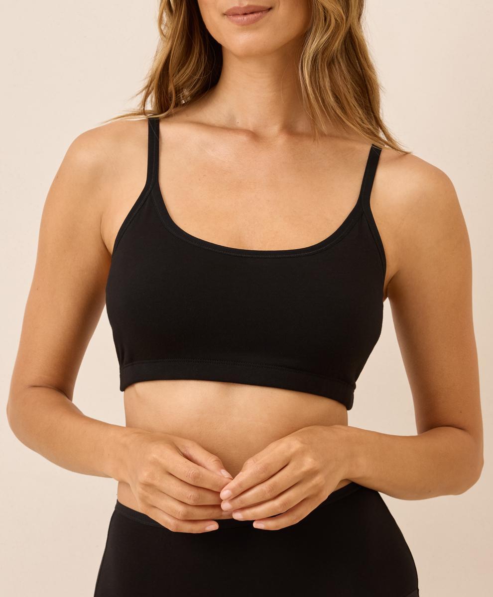 Womens Everyday Strappy Scoop Bralette S Product Image