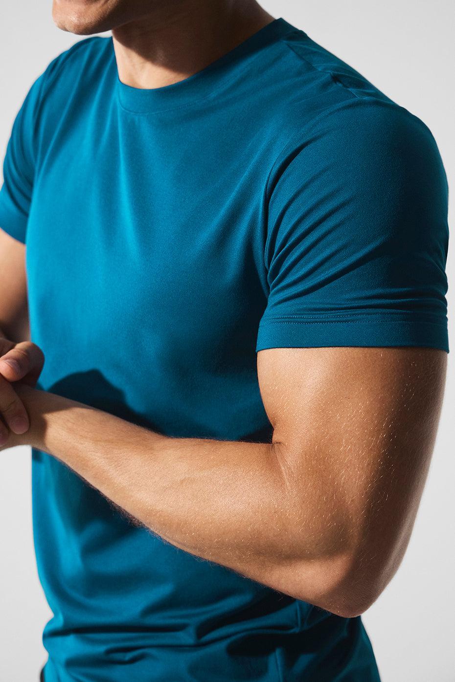 Conquer Reform Crewneck Short Sleeve - Eclipse Blue Product Image