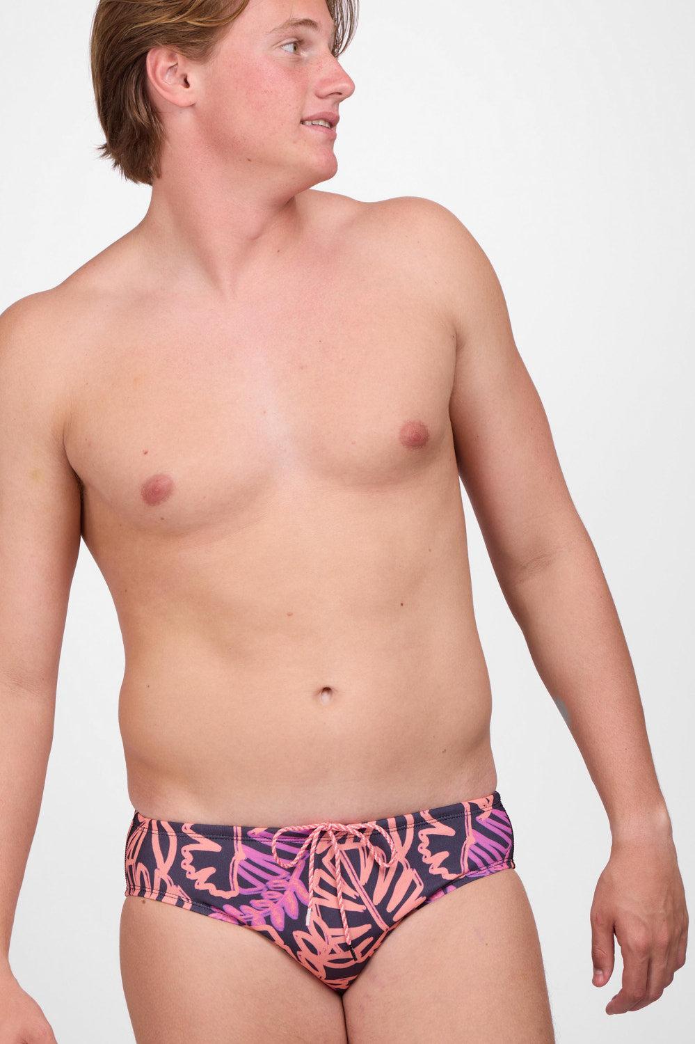 BROLYN Swim Brief - Green Apple Male Product Image