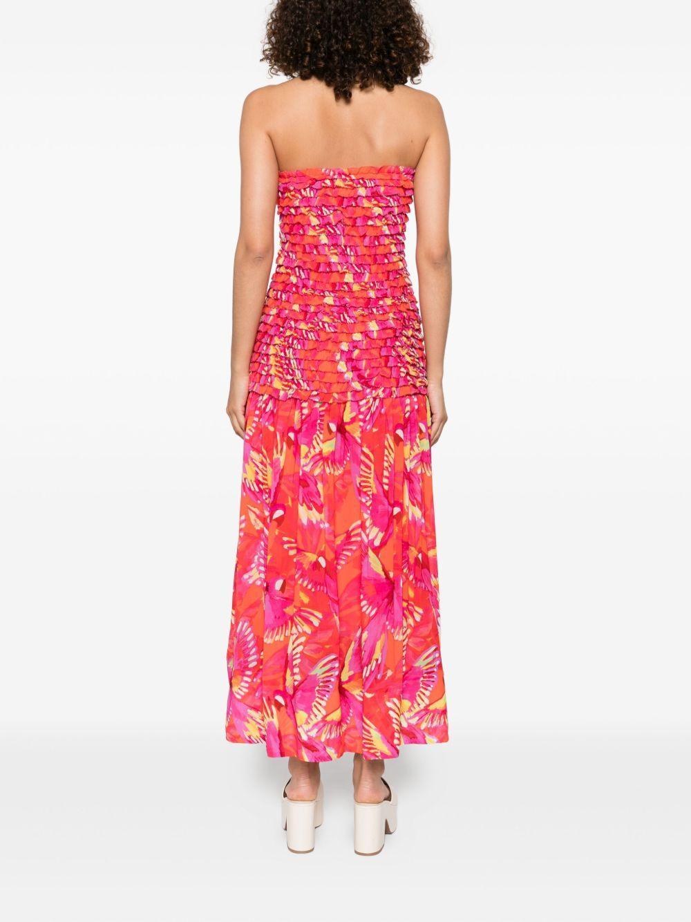 Flying Birds midi dress Product Image
