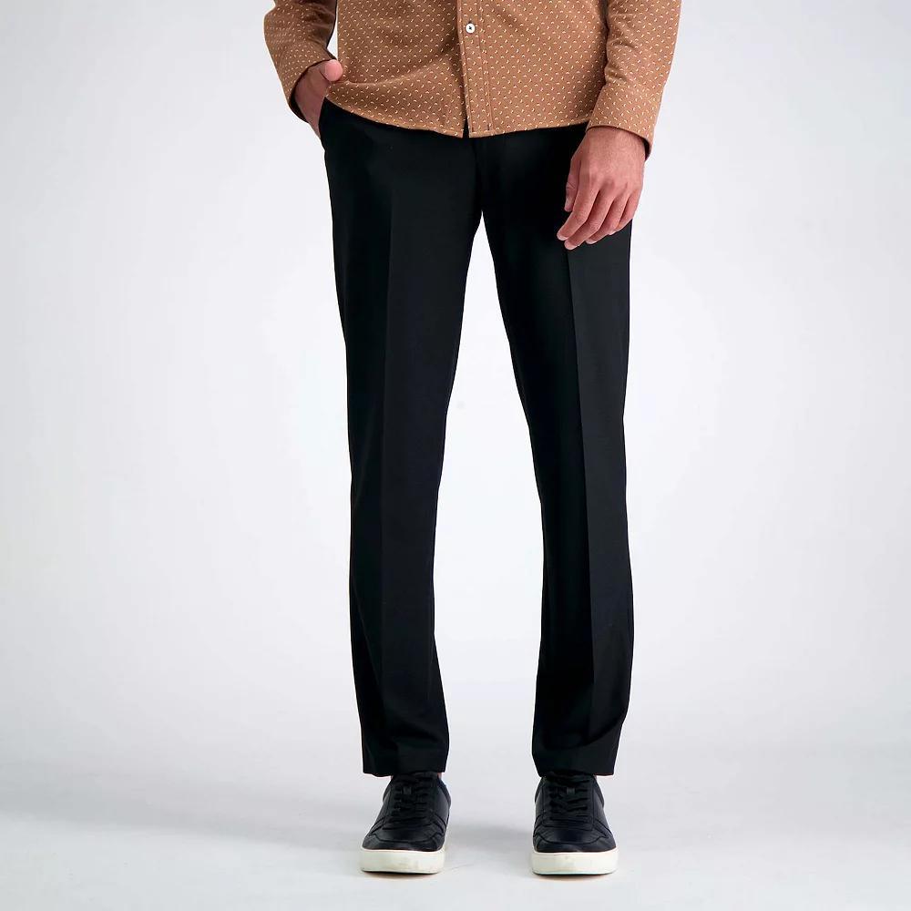 Men's J.M. Haggar Premium Slim-Fit 4-Way Stretch Flat-Front Dress Pants, Size: 38 X 32, Blue Product Image