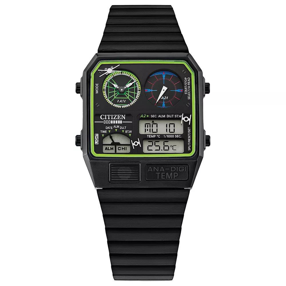 Citizen Eco-Drive Mens Star Wars Trench Run Watch Black Product Image