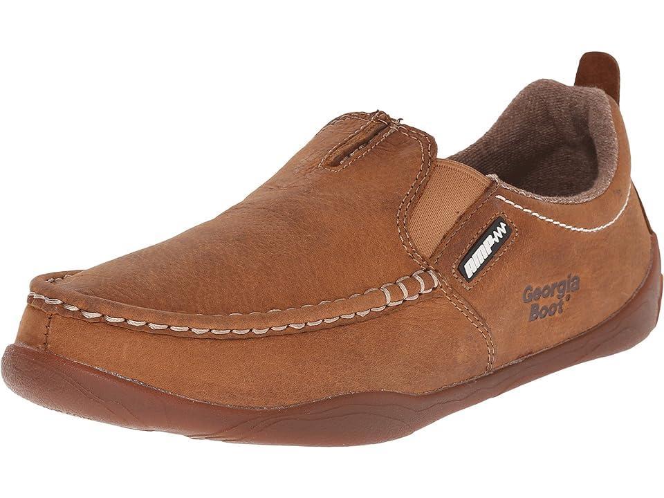 Georgia Boots Cedar Falls Men's Moc-Toe Slip-On Shoes, Size: 12 Medium Product Image