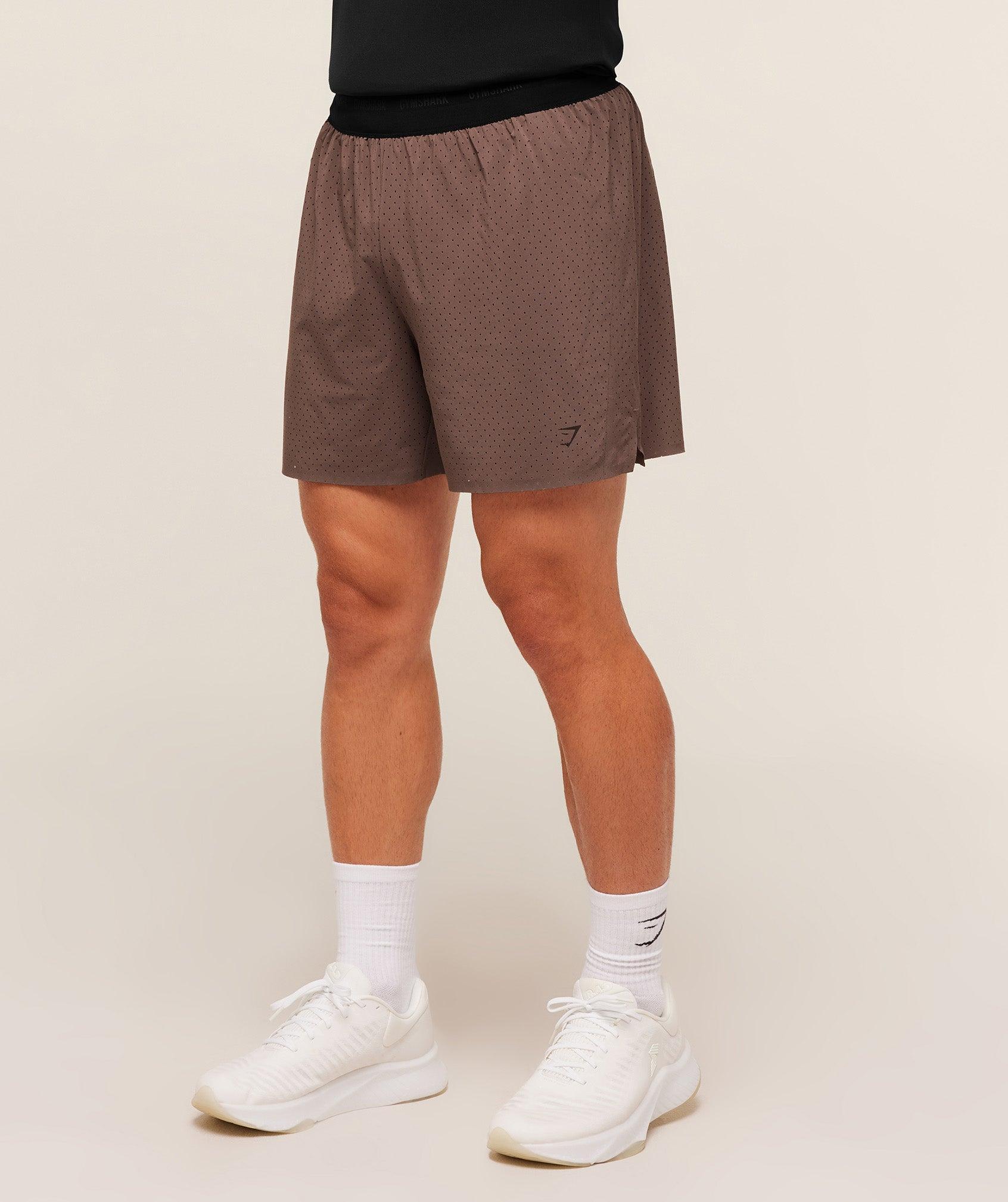 Gymshark Sport Zero 5" Short - Soft Brown Male Product Image