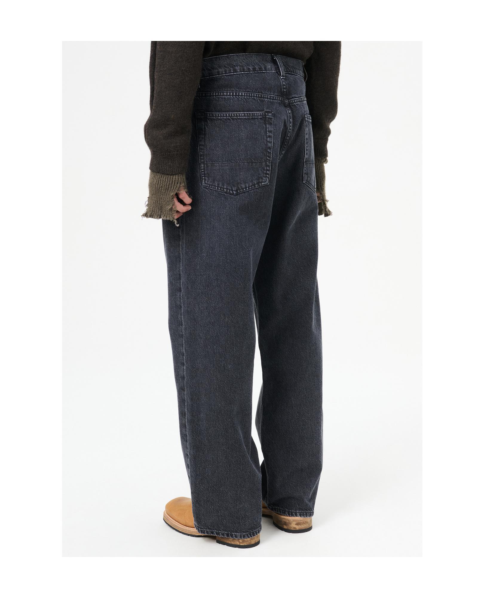 OUR LEGACY Third Cut Straight-leg Jeans In Black Product Image