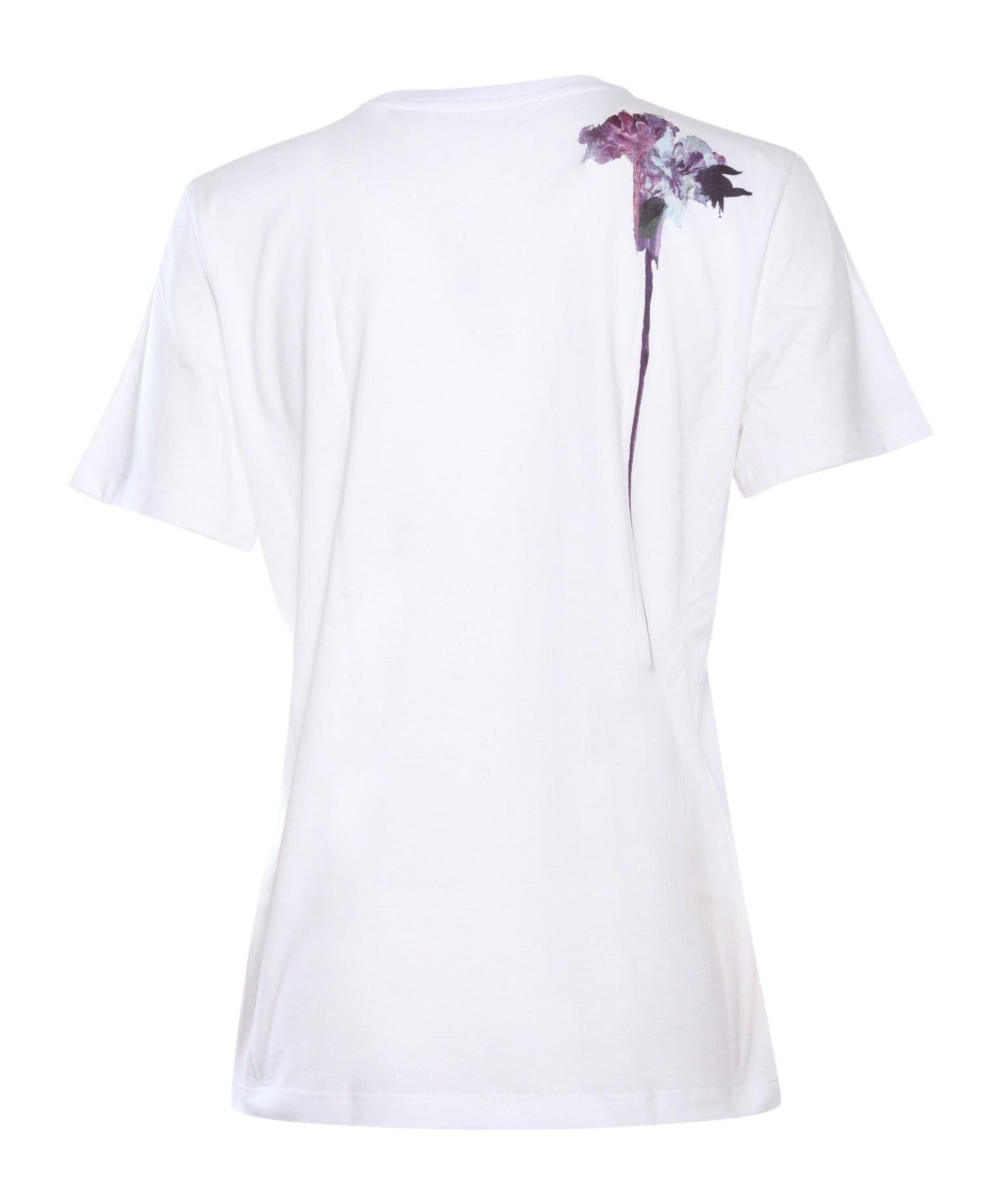 ALBERTA FERRETTI Short-sleeved T-shirt In White Product Image