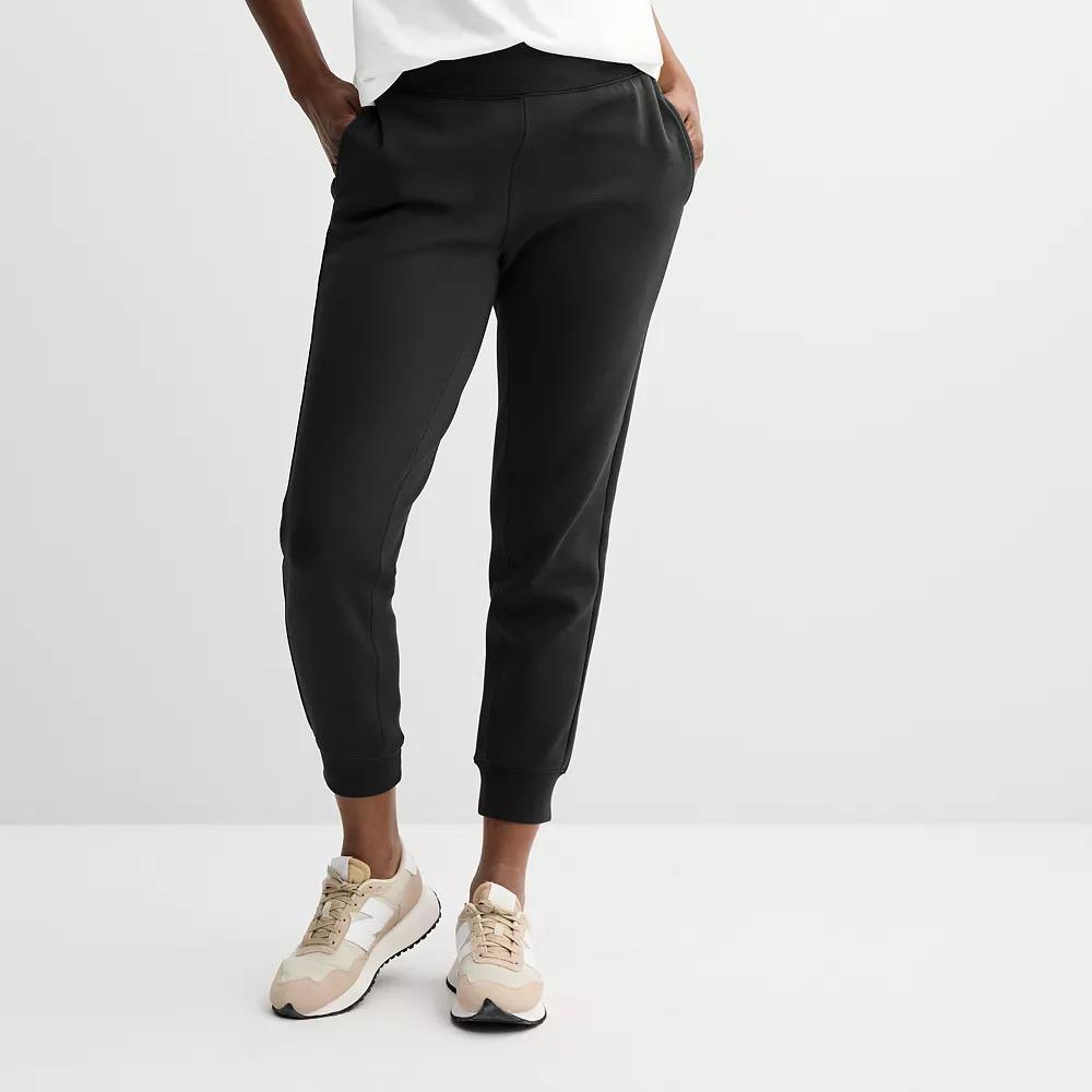 Women's Tek Gear® Ultracomfort Tapered Pants, Size: XL, Mineral Black Product Image