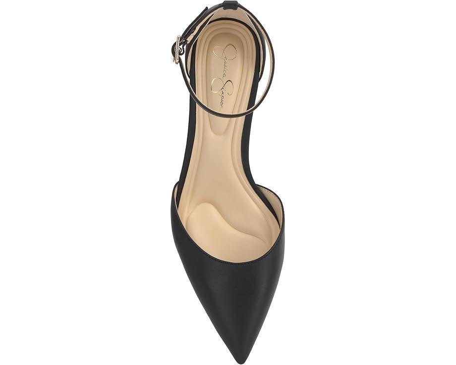 Women's Jessica Simpson Foxena Pointed Toe Ankle Strap Pump Product Image