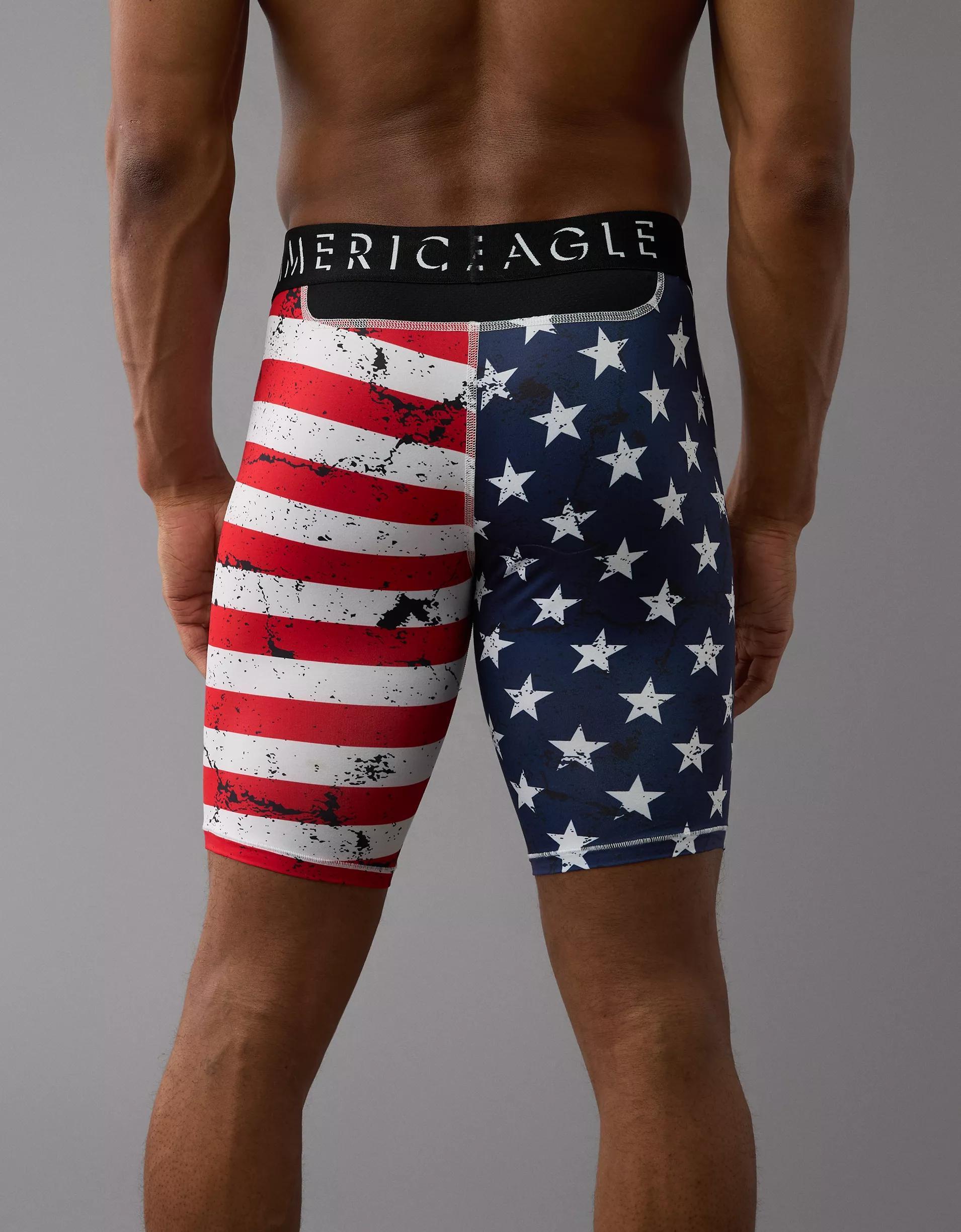 AEO Men's Chrome 8" Flex Boxer Brief Product Image