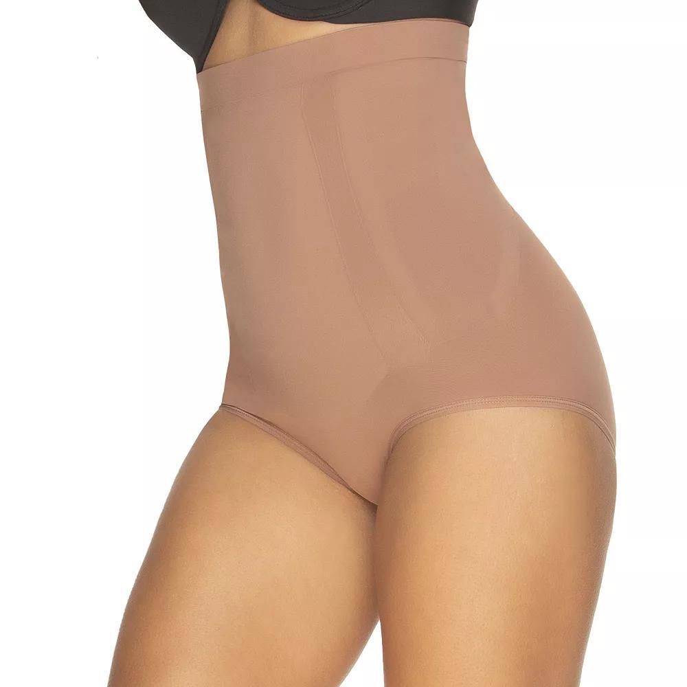 Women's Jezebel Fusion Hi-Waist Firm Control Shaper Panty 640161, Size: Small, Brown Cca Product Image