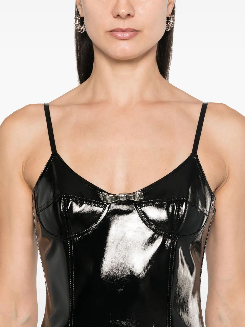 patent mini dress Product Image