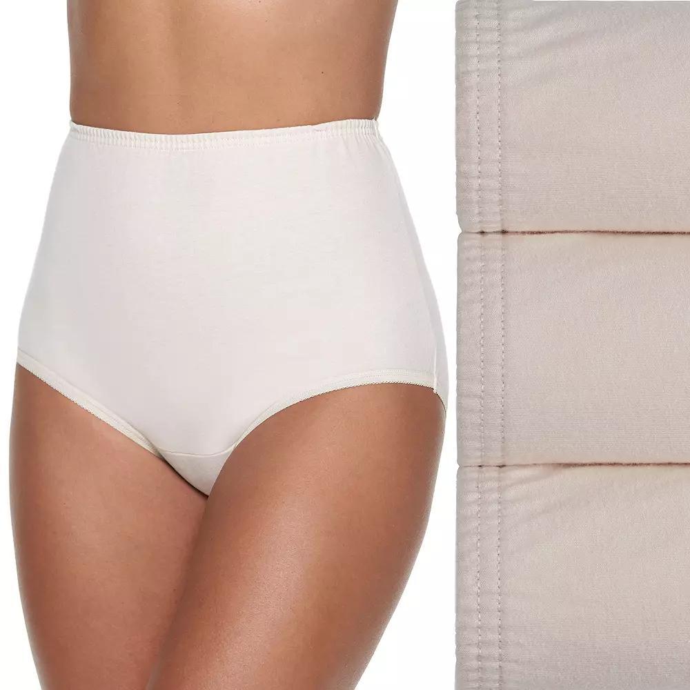 Womens Vanity Fair Lingerie Perfectly Yours Ravissant 3-Pack Brief Panty Set 15711 Product Image