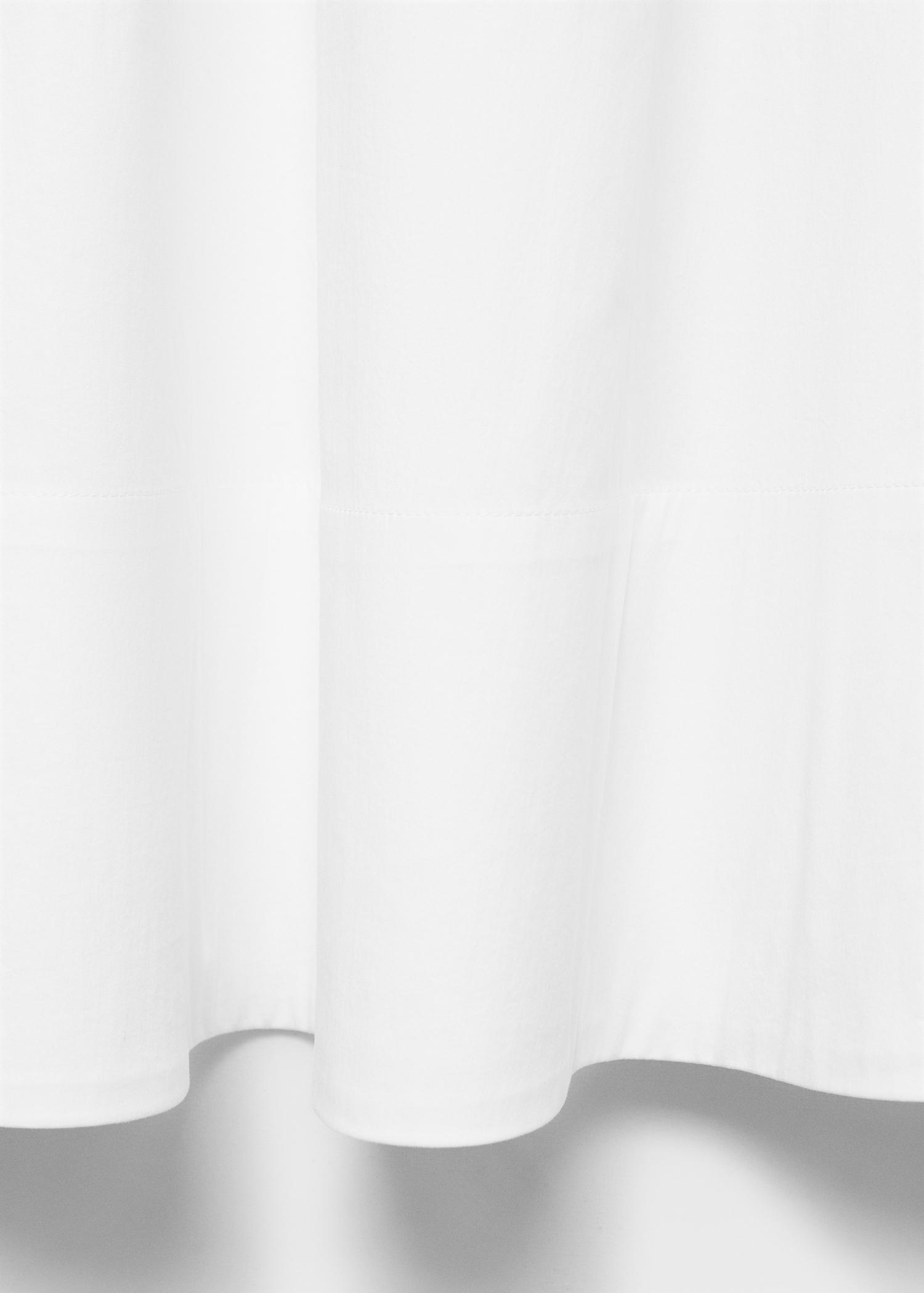 Flared cotton skirt - Women | MANGO USA Product Image