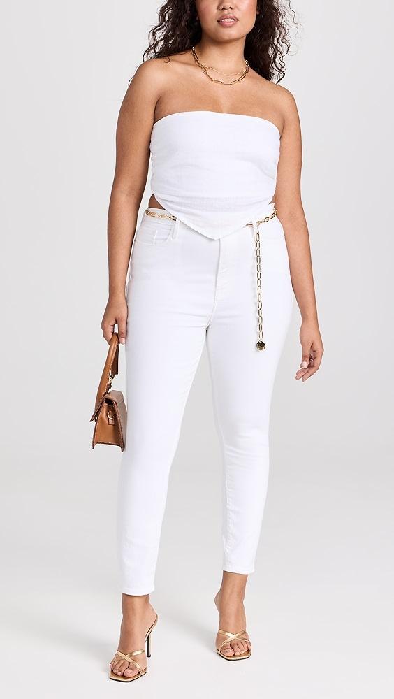 FRAME Ali High Rise Cigarette Jeans | Shopbop Product Image