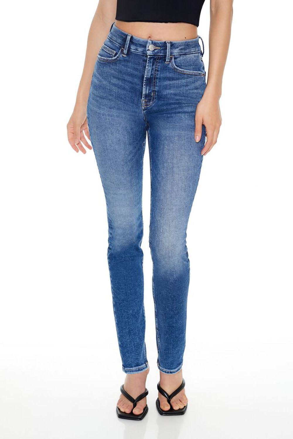 Curvy High-Rise Skinny Jeans | Forever 21 Product Image