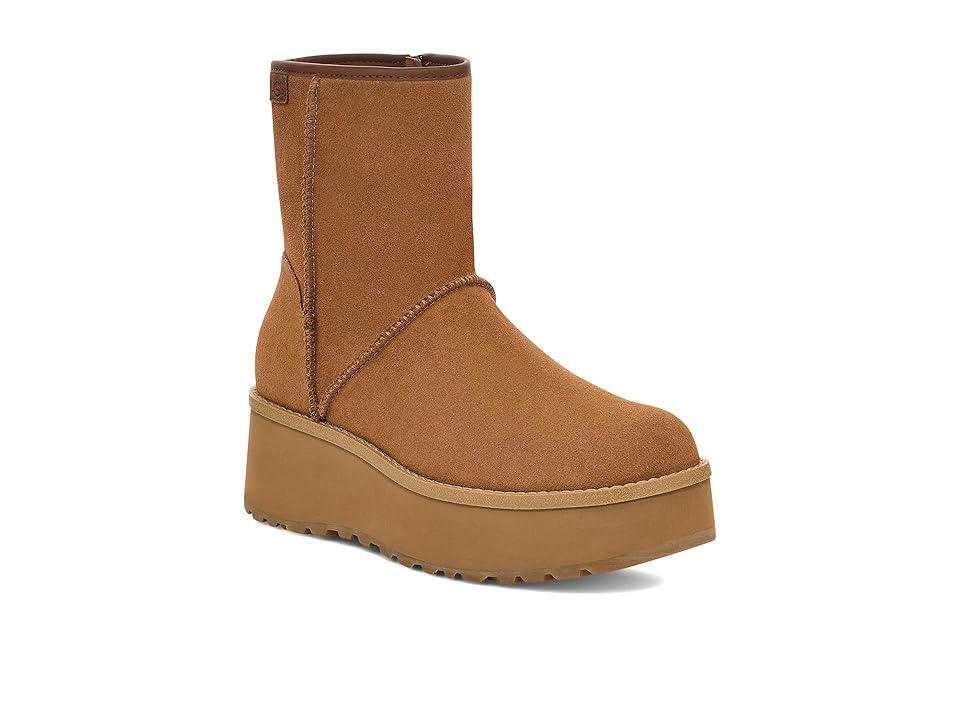 UGG Womens Cityfunc Mid Leather Boots Product Image