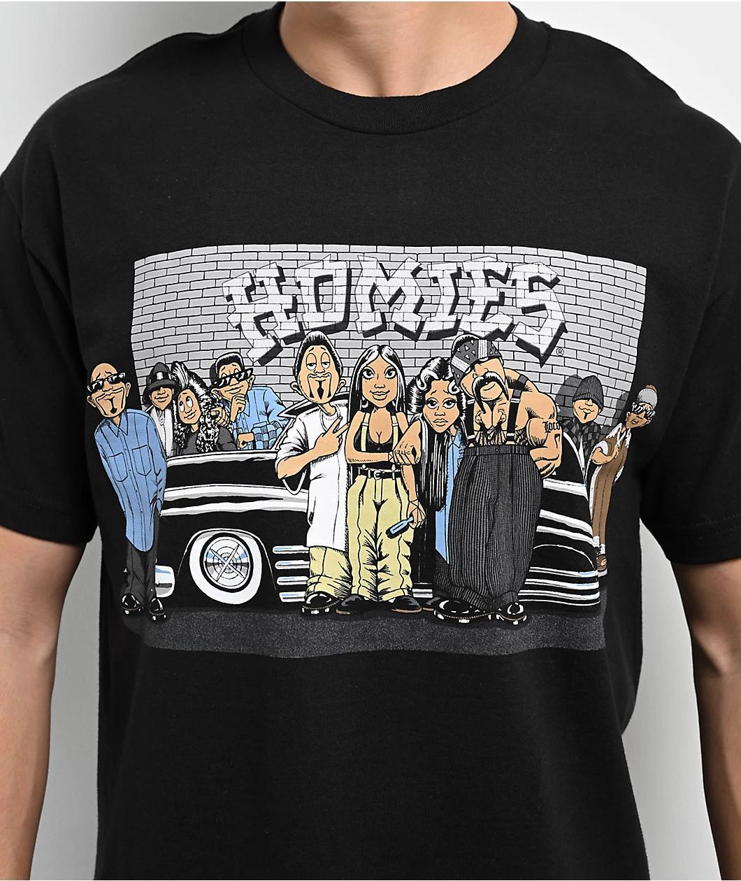 DGA Homies Wall Black T-Shirt Product Image