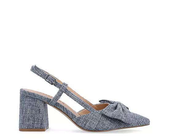 Journee Tailynn Women's Dressy Pumps, Size: 12 Wide, Grey Product Image