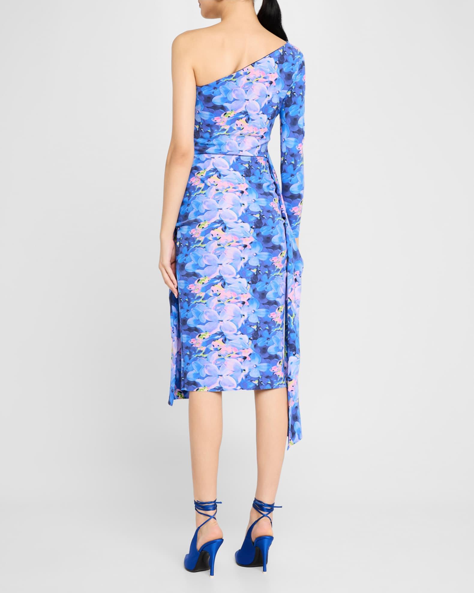 Visa Draped One-Shoulder Dress Product Image