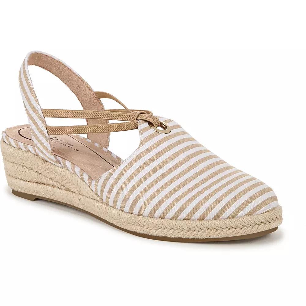 LifeStride Kennedy Women's Espadrille Wedges, Size: 9, Beige Product Image
