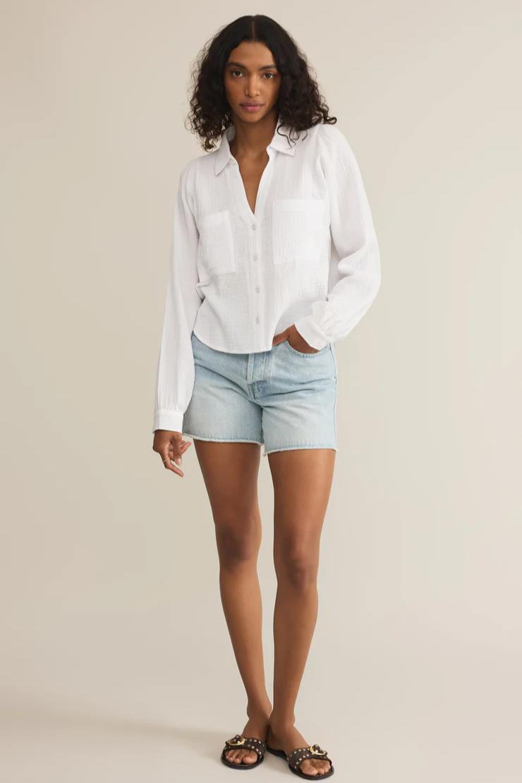 Campo Gauze Button Up Product Image