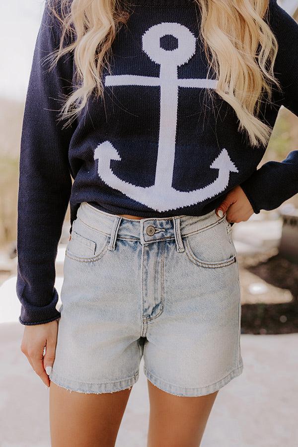 JUDY BLUE Zoey High Waist Shorts Product Image