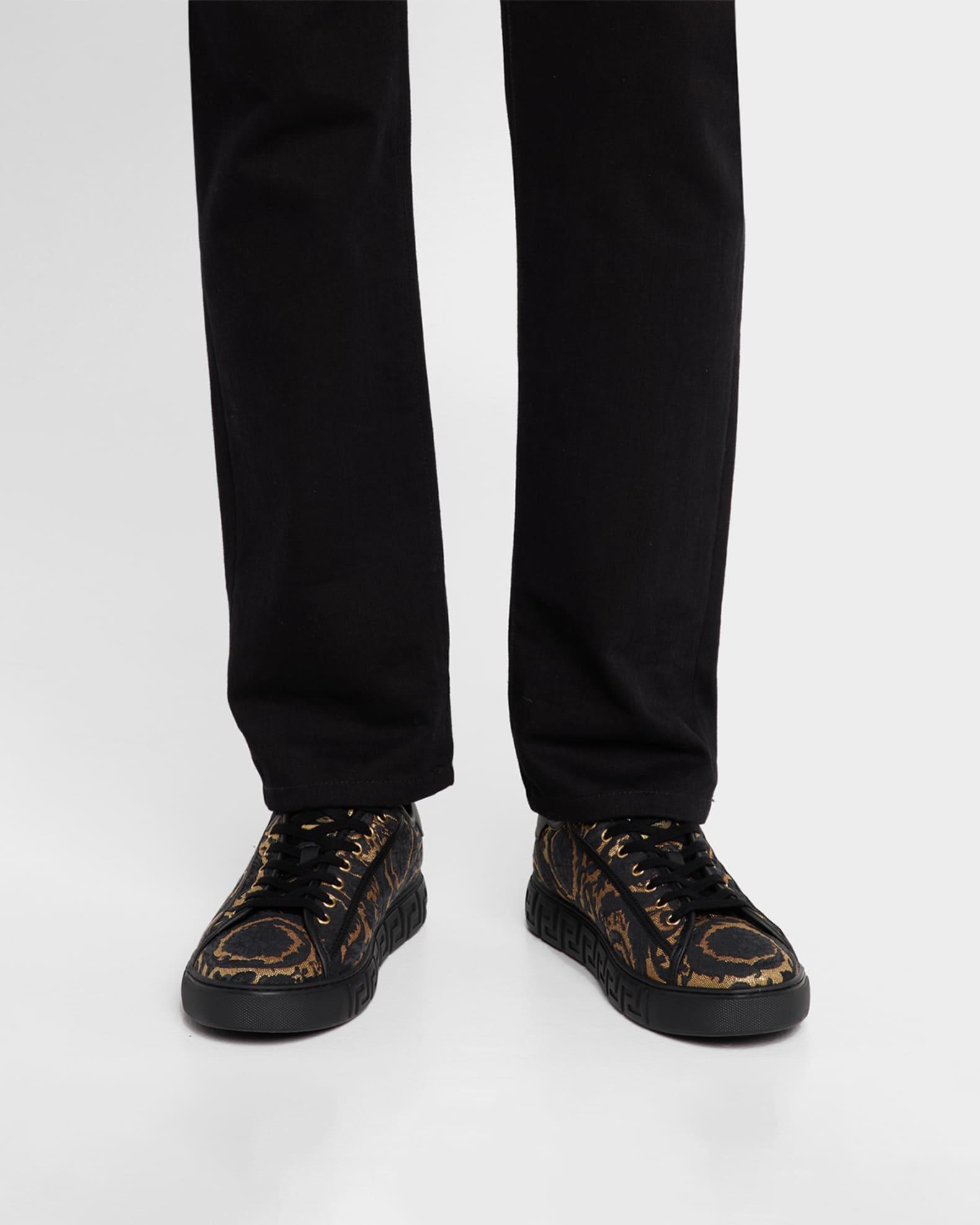 Men's Baroque Jacquard Low-Top Sneakers Product Image
