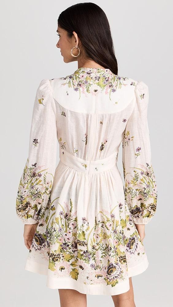 Zimmermann Halliday Plunge Mini Dress | Shopbop Product Image