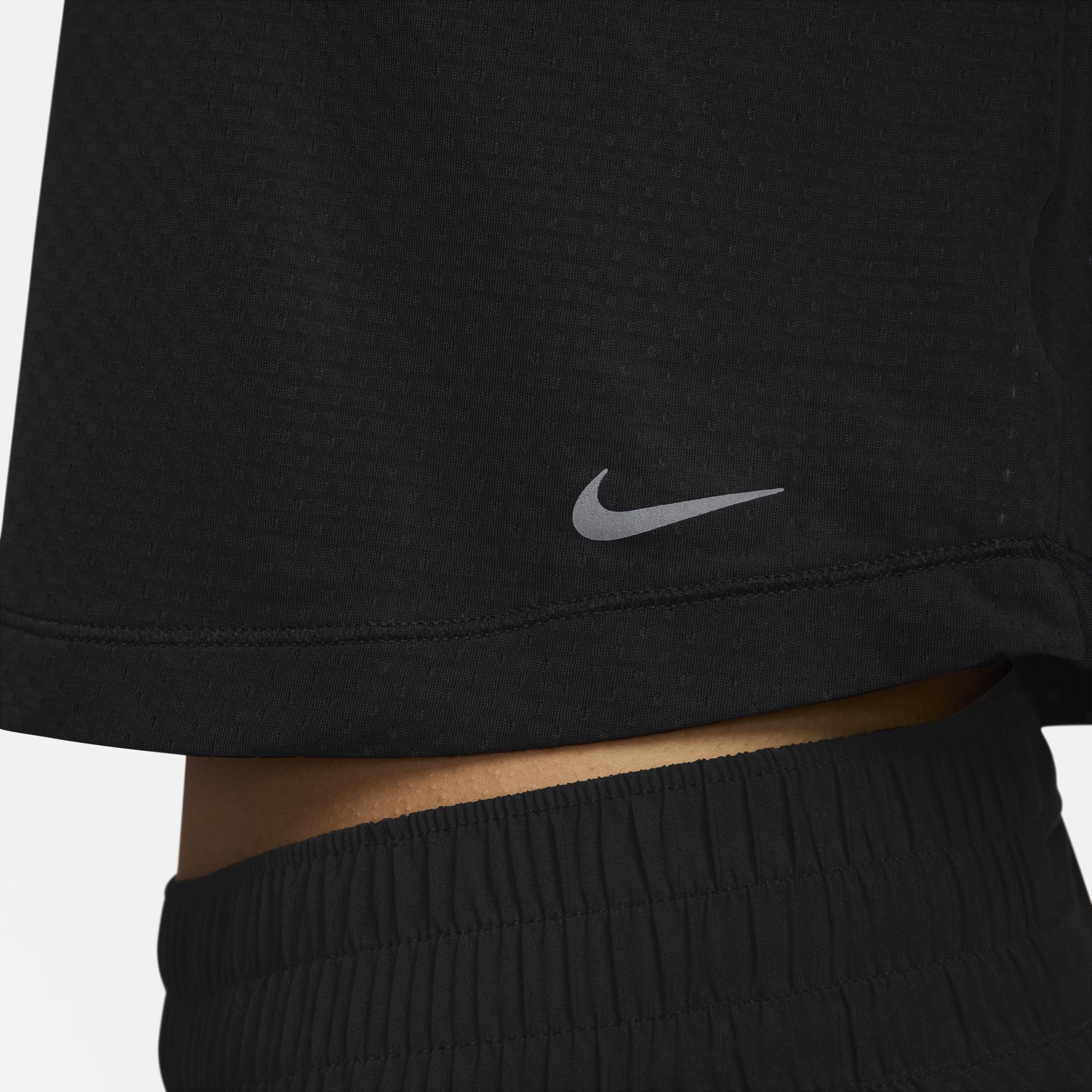 Women's Nike One Classic Breathable Dri-FIT Tank Top, Size: XXL, Black Product Image