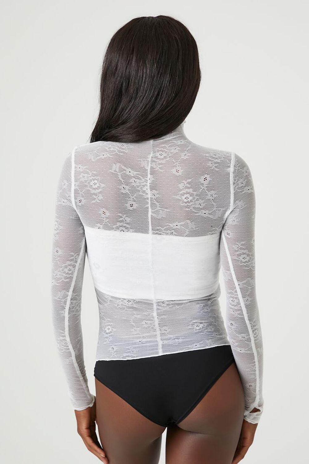 Sheer Lace Lingerie Top | Forever 21 Product Image