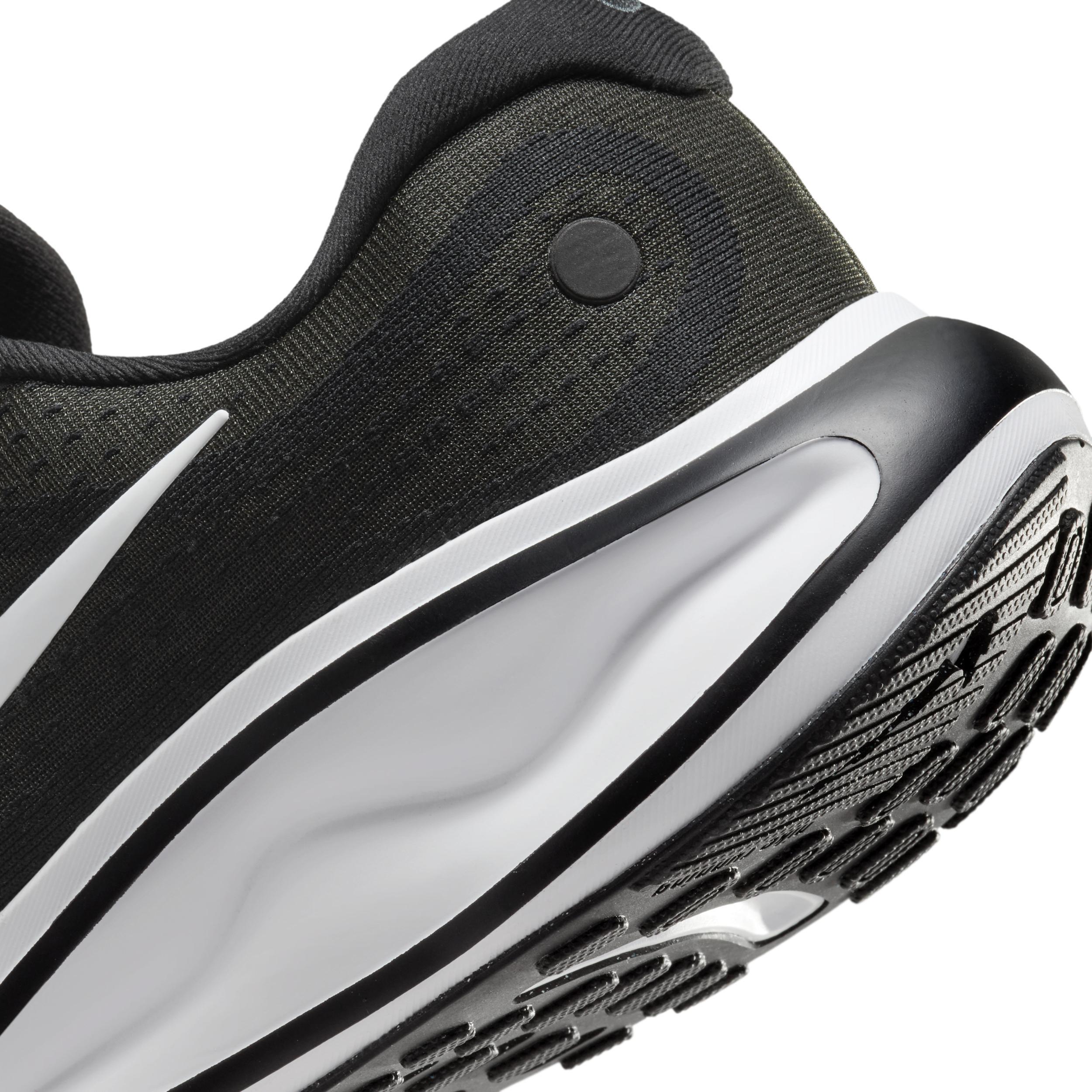 Nike Journey Run Men's Road Running Shoes, Size: 14, Black White Product Image