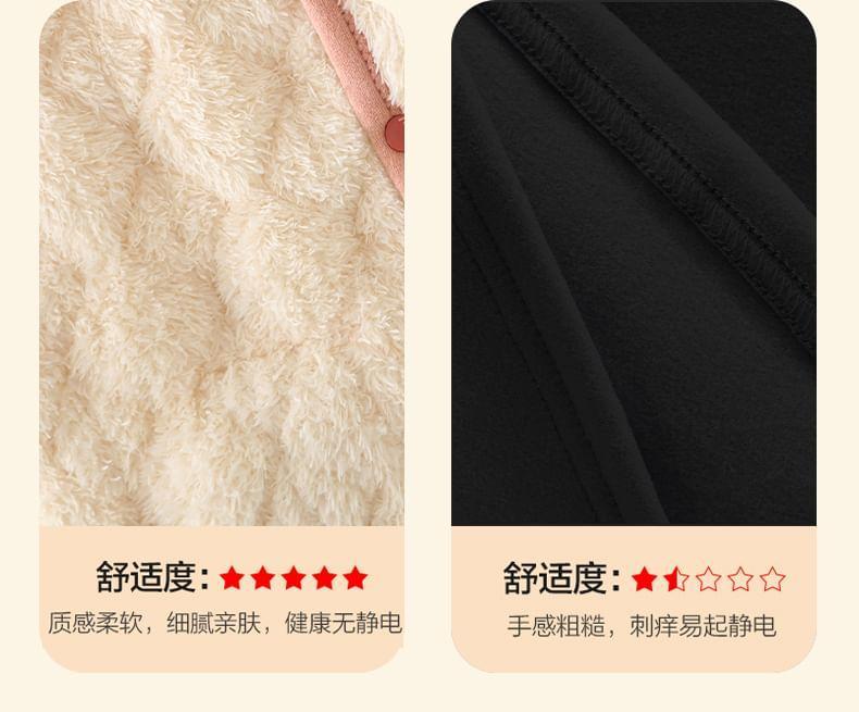 V-Neck Reversible Button-Up Fleece Vest Product Image