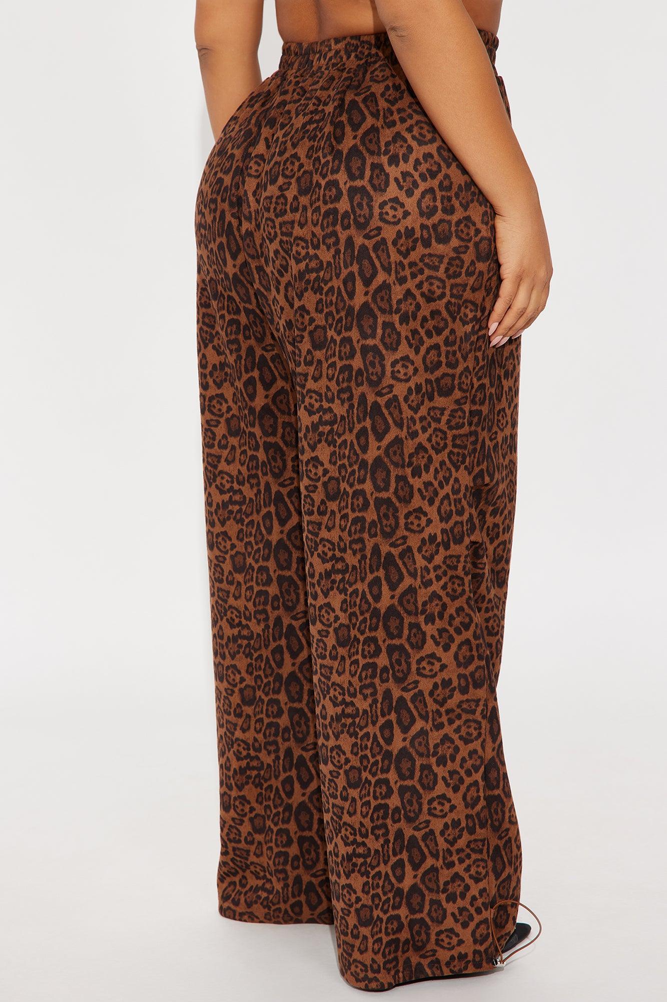 Exotic Taste Leopard Jogger Pant - Leopard Product Image