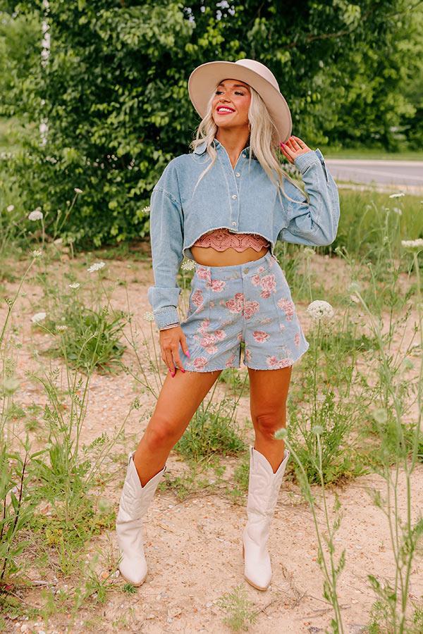 The Brylee High Waist Shorts Product Image