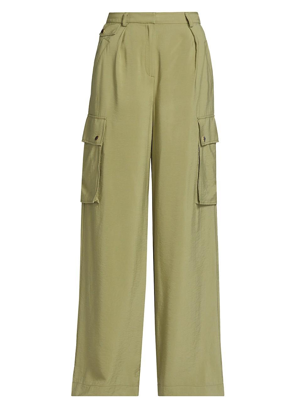 Womens Emil Wide-Leg Cargo Pants Product Image