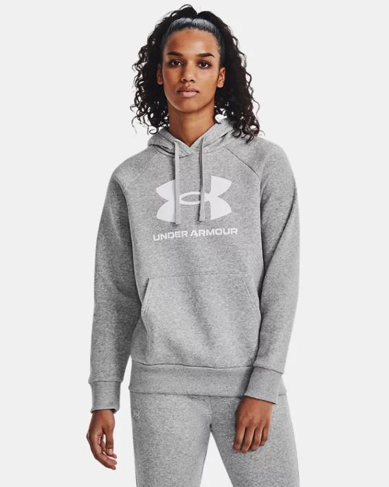 UA Rival Fleece Big Logo Womens Hoodie Product Image