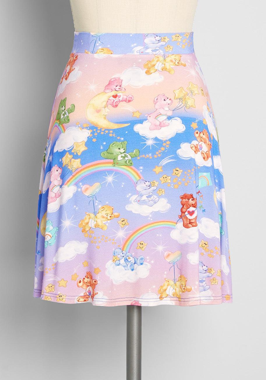 ModCloth X Care Bears Excellence Attained Mini Skirt Product Image