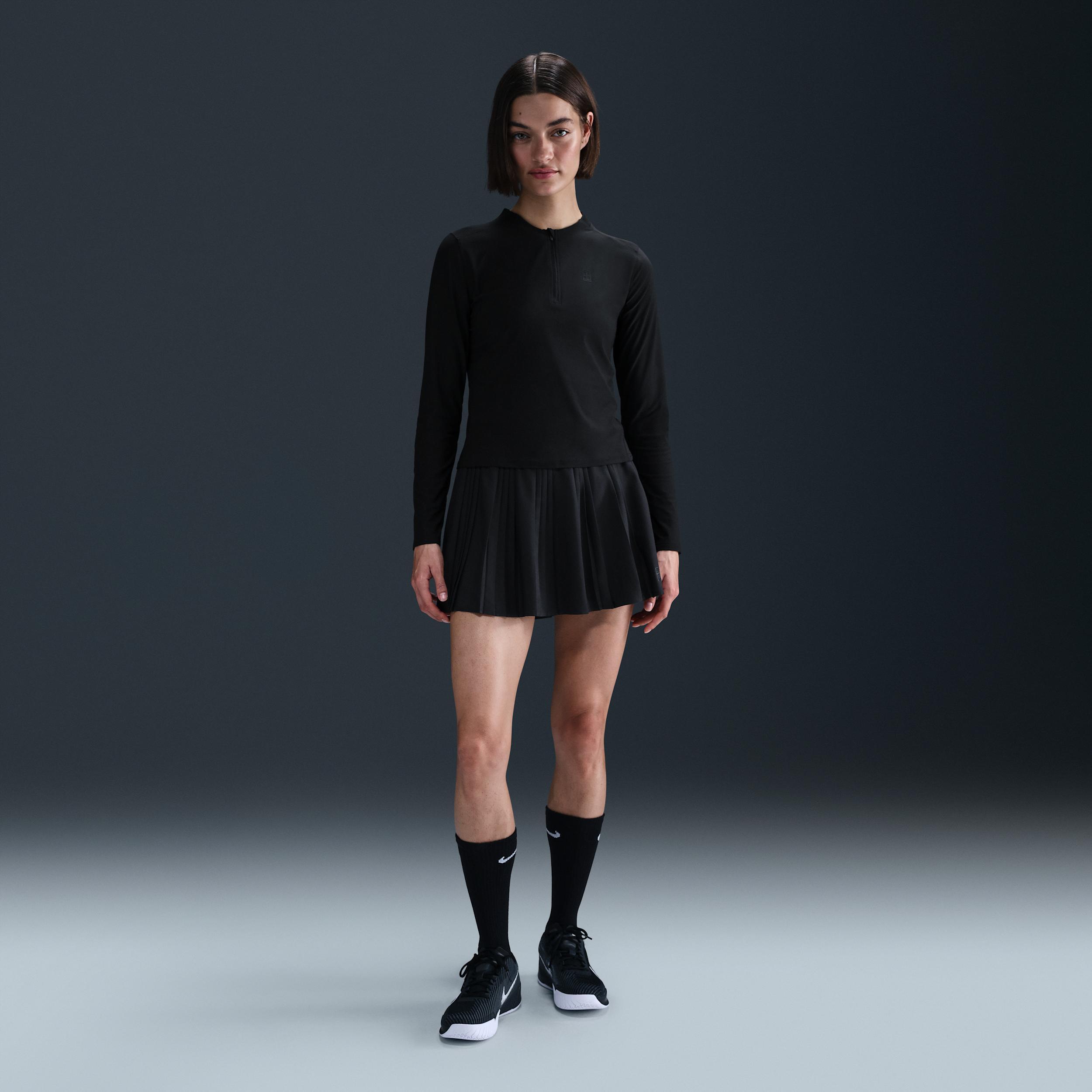 NikeCourt Advantage Women's Dri-FIT Mid-Layer Tennis Top Product Image