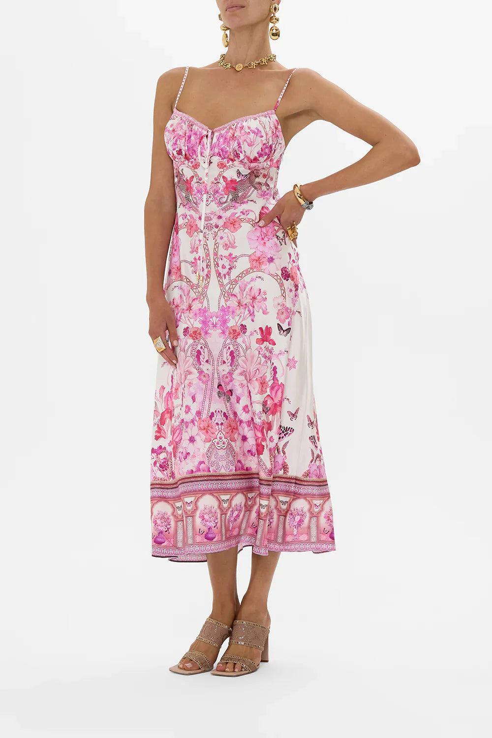 CAMILLA Gathered Bodice Bias Dress Product Image