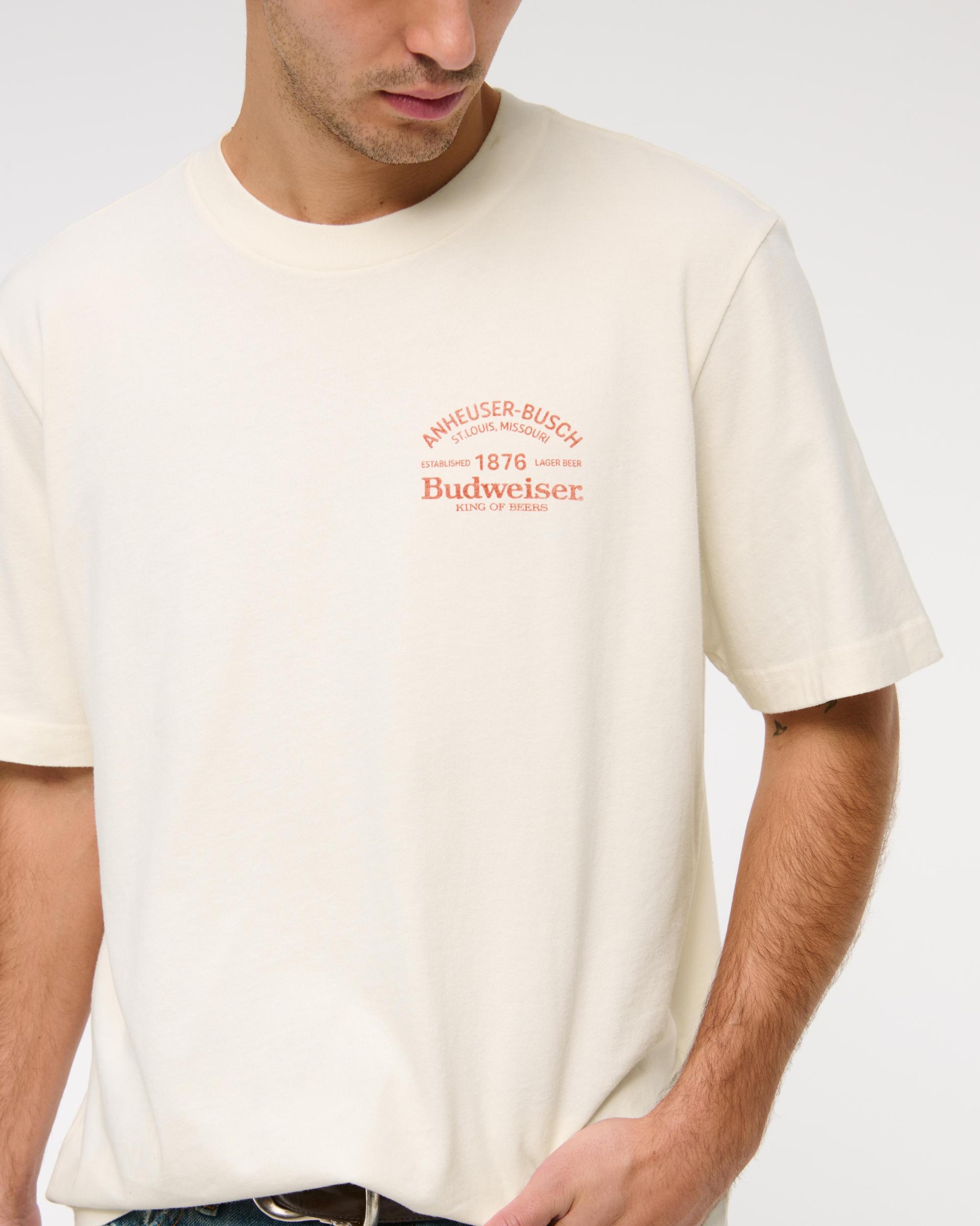 Budweiser Vintage-Inspired Graphic Tee Product Image