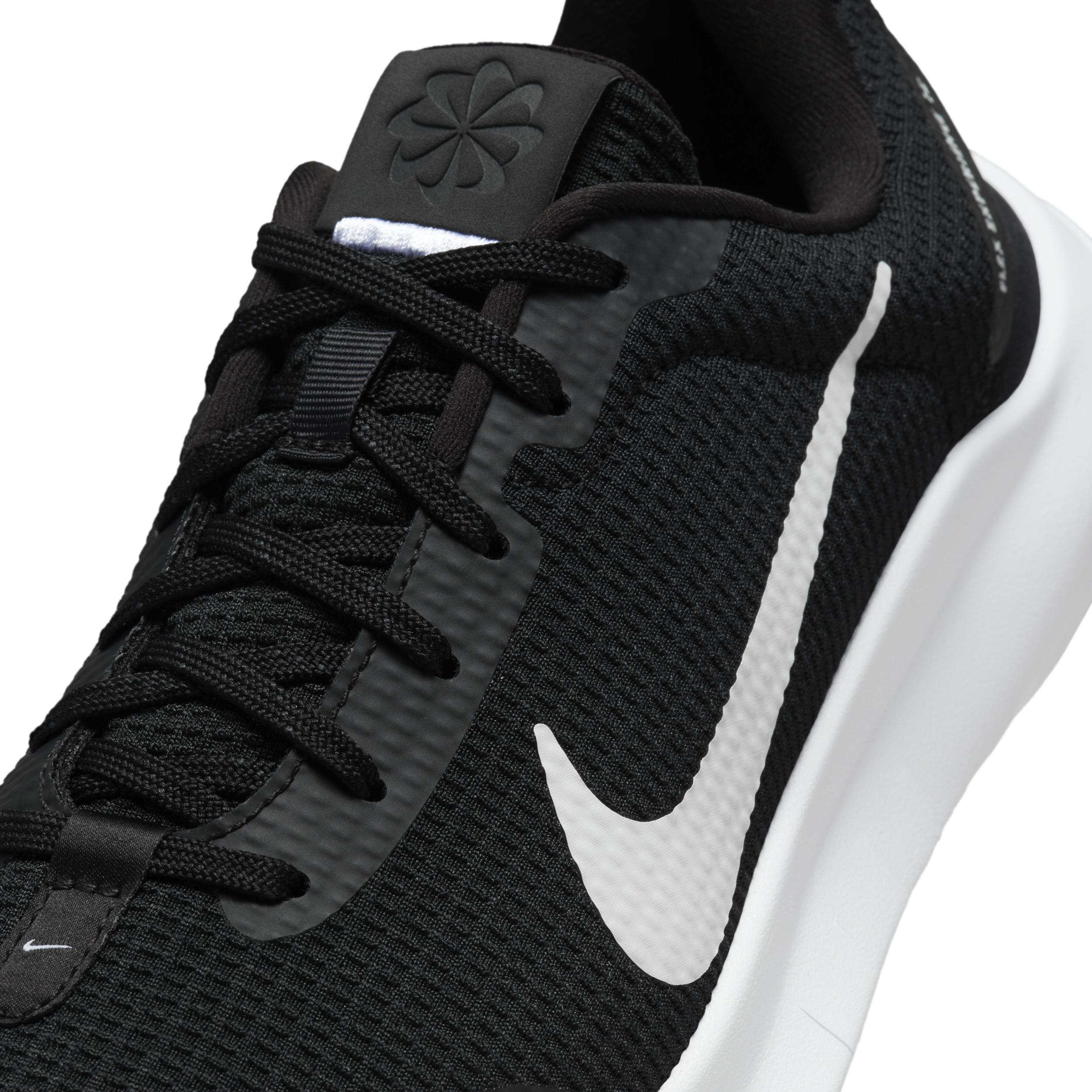 Nike Flex Experience Run 12 Women's Road Running Shoes, Size: 8.5, Black White Product Image