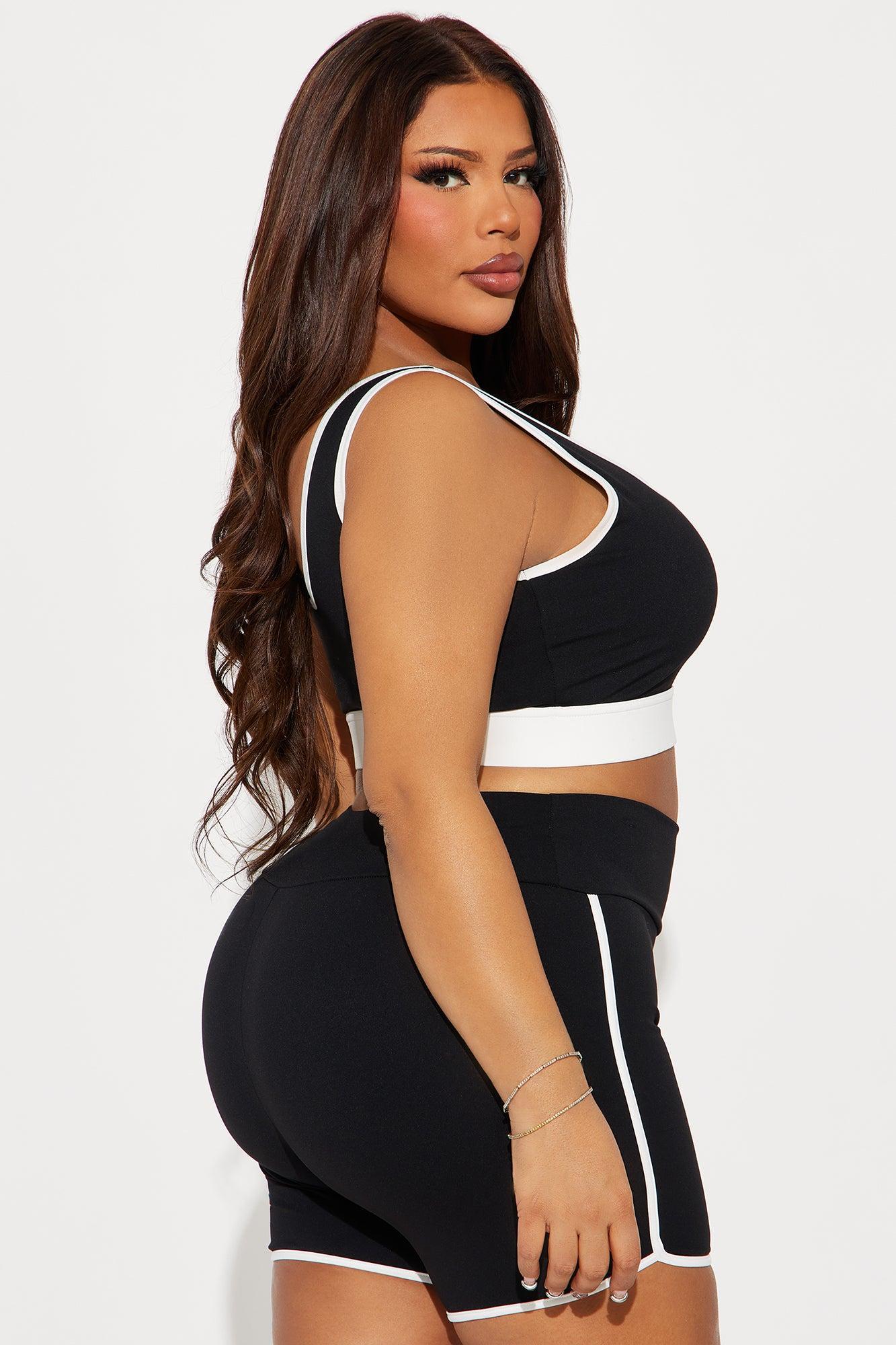 Calm And Collected Sports Bra - Black Product Image