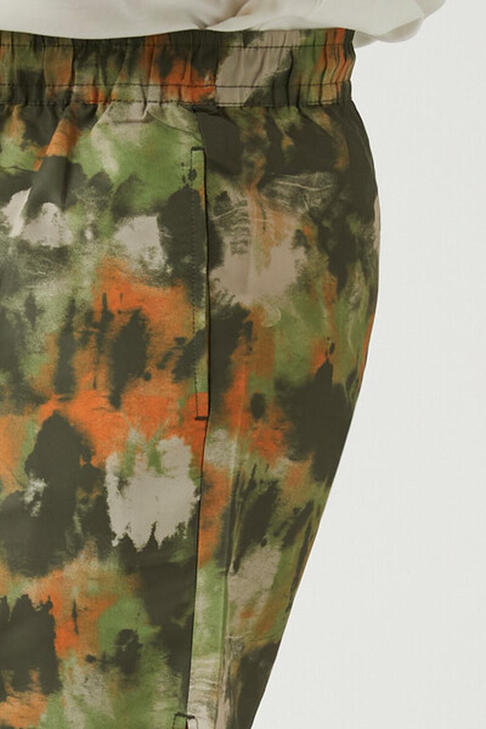 Watercolor Print Swim Trunks | Forever 21 Product Image