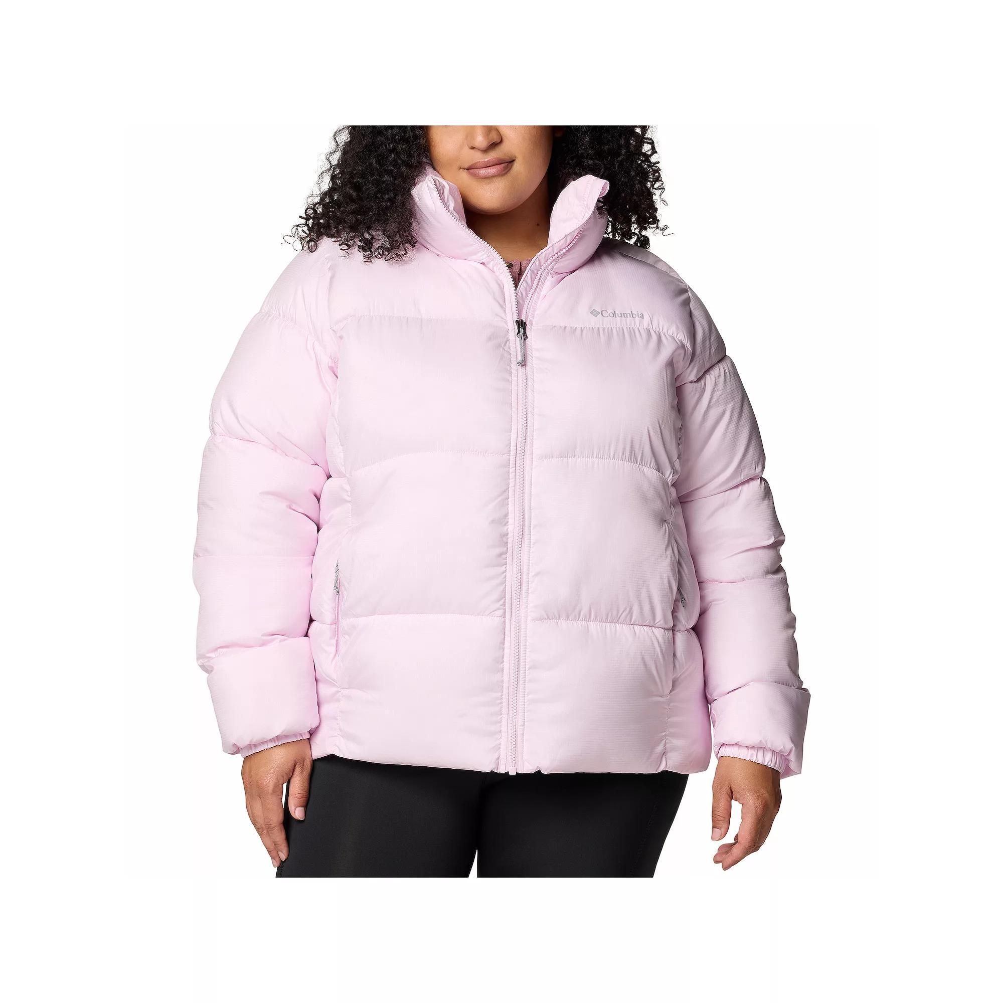 Plus Size Columbia Puffect II Full Zip Puffer Jacket, Women's, Size: 3XL, Clematis Blue Product Image