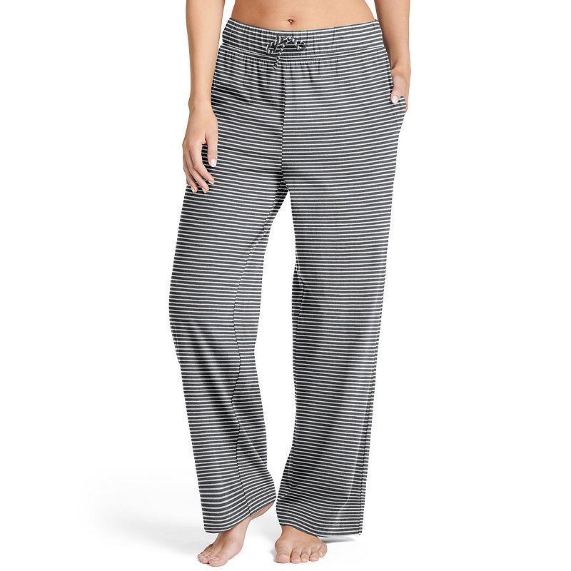 Plus Size Jockey Everyday Essentials Pajama Pants, Womens Grey Gray Product Image