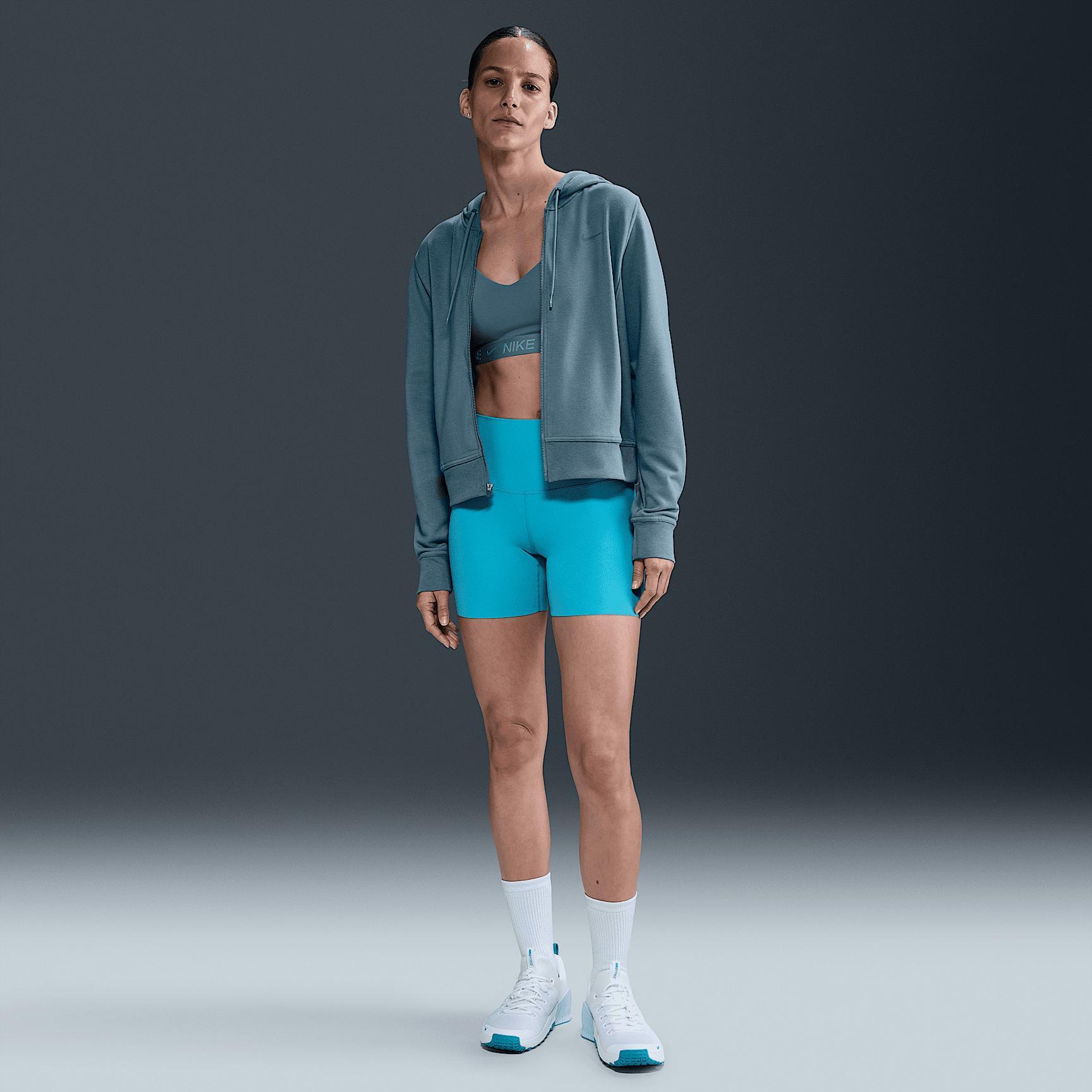 Nike Women's Dri-FIT One Full-Zip French Terry Hoodie Product Image