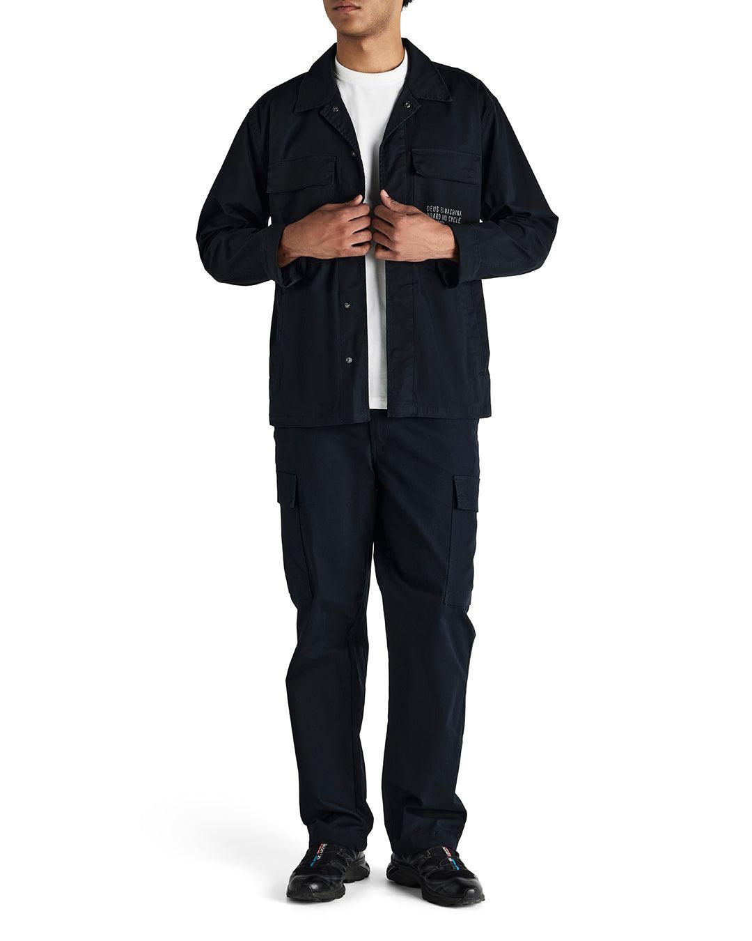 Tommy Poplin Surf Shirt - Black Product Image